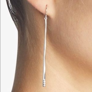 IPPOLITA Stardust Thin Stick Earrings (Diamonds)